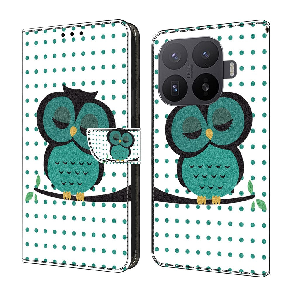 Xiaomi 17T Pro – Wallet-Handyhülle aus PU-Leder und TPU, mit Ständer