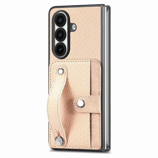 Galaxy Z Fold8 Ultra – Magnetische Handyhülle aus Kunststoff, PU-Leder und TPU, mit Ständer, mit Kartenfach, stoßfest
