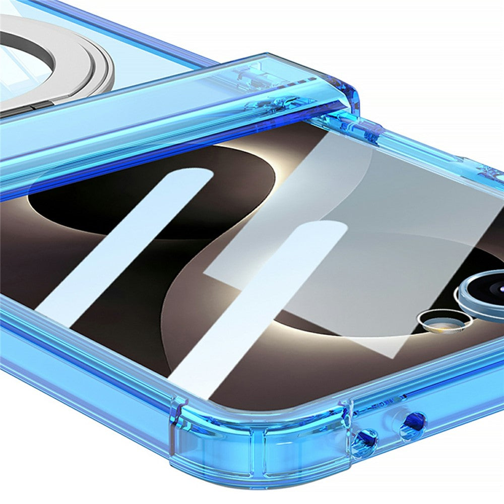 GKK For Samsung Galaxy Z Flip8 Case Magnetic Kickstand Airbag Hinge Protection TPU Phone Cover with Back Film