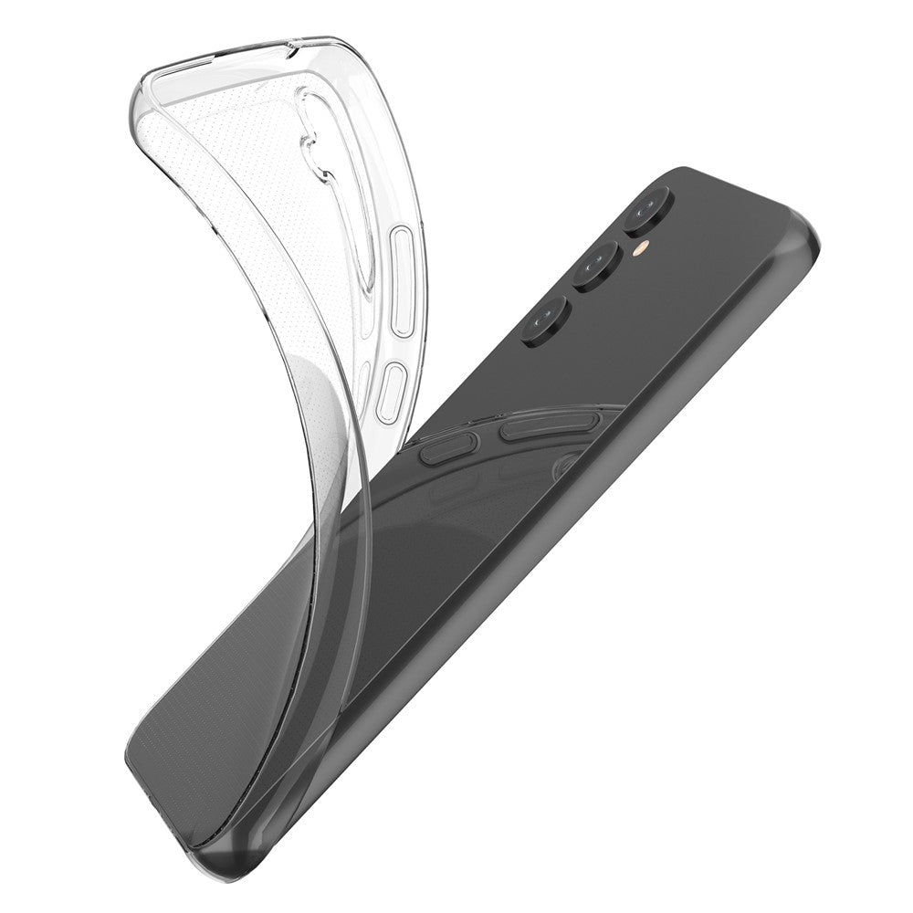 Galaxy A34 5G Transparente Hülle – Kratzfest, weich & stoßfest