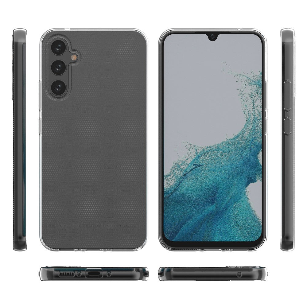 Galaxy A34 5G Transparente Hülle – Kratzfest, weich & stoßfest