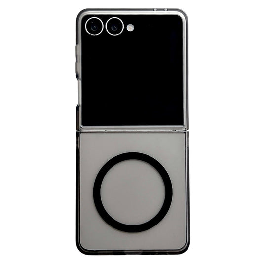 Galaxy Z Flip7 FE 5G / Galaxy Z Flip6 5G – Magnetische transparente Handyhülle aus TPU, stoßfest