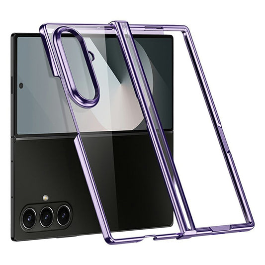 Galaxy Z Fold8 Ultra – Transparente Handyhülle aus Kunststoff, mit Scharnierschutz