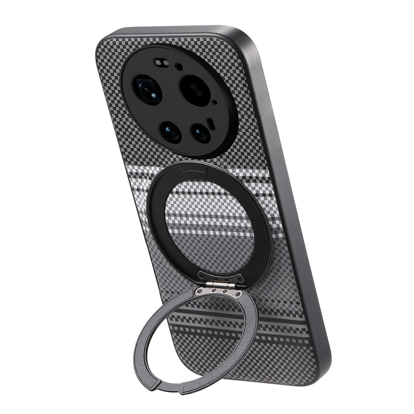Xiaomi 17 Ultra 5G – Magnetische Handyhülle aus PU-Leder und TPU, mit Ständer
