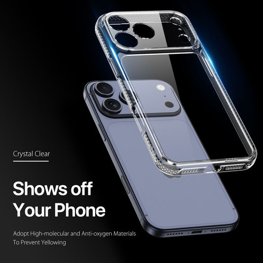 DUX DUCIS for iPhone 18 Pro Max Clear Phone Case  Clin Series TPU + PC Anti-drop Back Cover