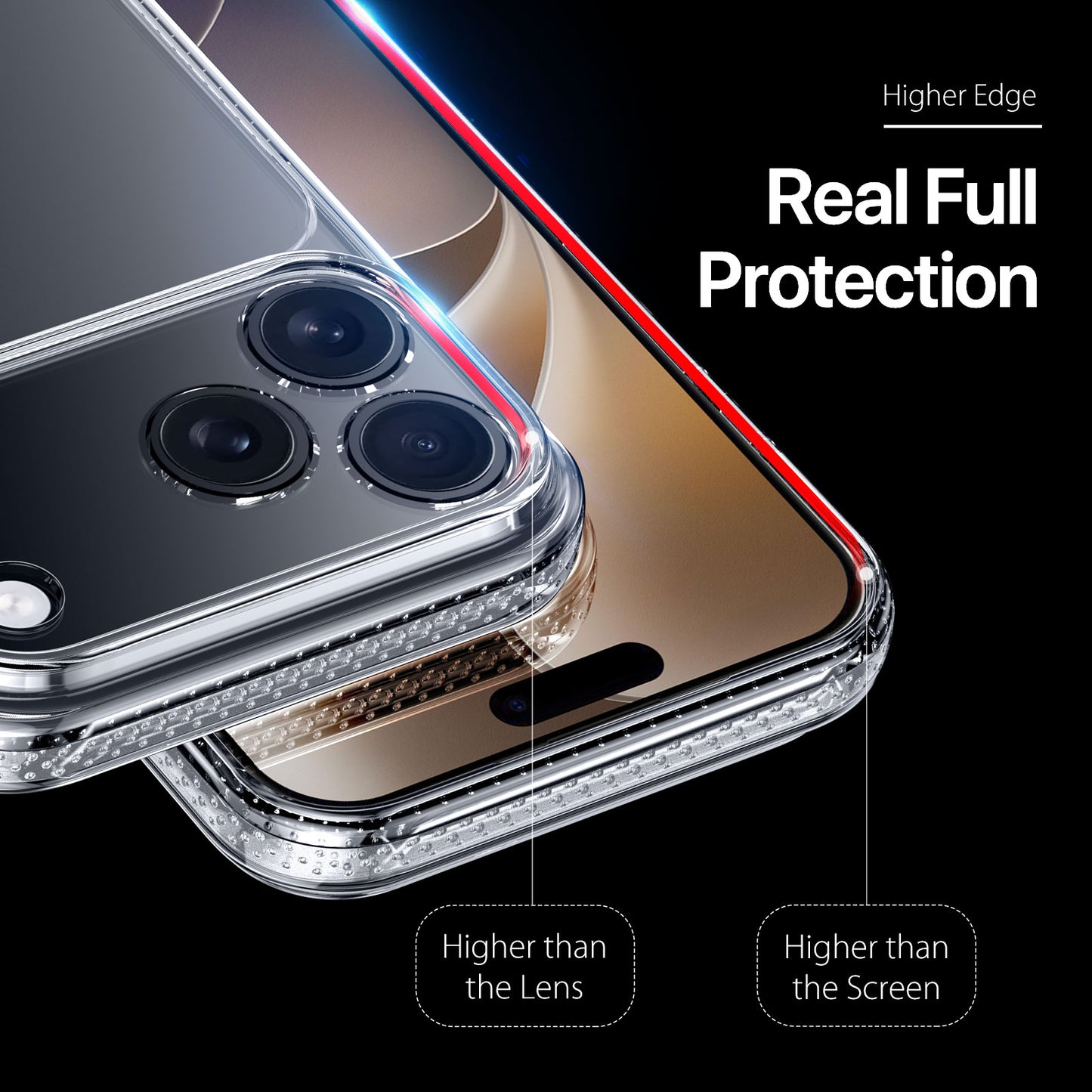 DUX DUCIS for iPhone 18 Pro Clear Phone Case  Clin Series TPU + PC Anti-drop Back Cover