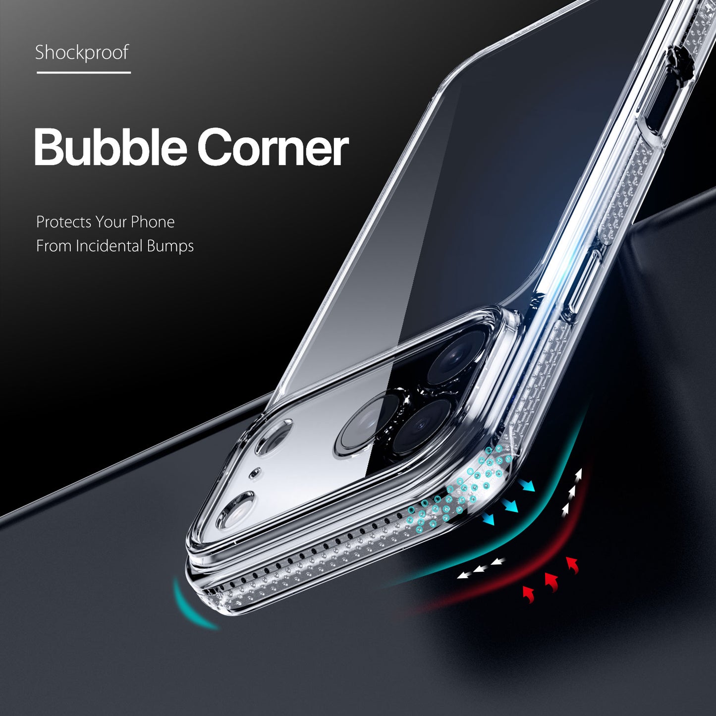 DUX DUCIS for iPhone 18 Pro Clear Phone Case  Clin Series TPU + PC Anti-drop Back Cover