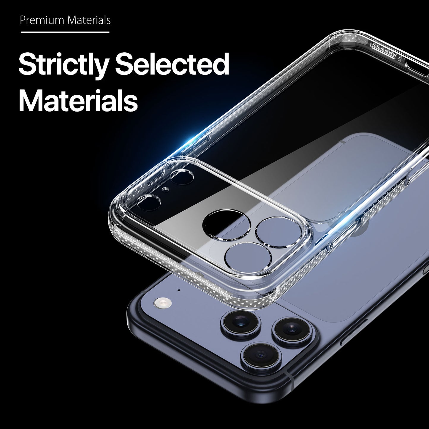 DUX DUCIS for iPhone 18 Pro Clear Phone Case  Clin Series TPU + PC Anti-drop Back Cover