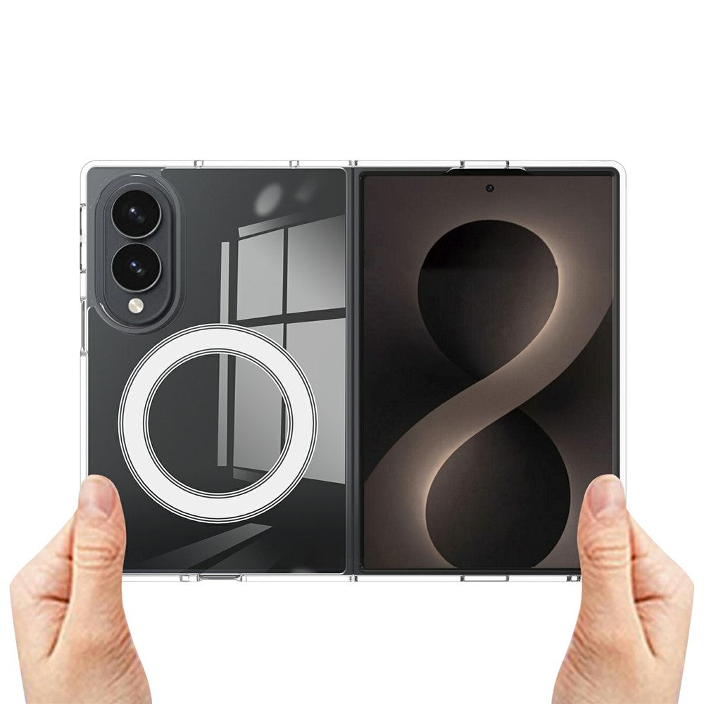 Samsung Galaxy Z Fold8 – Magnetische transparente Handyhülle aus Acryl