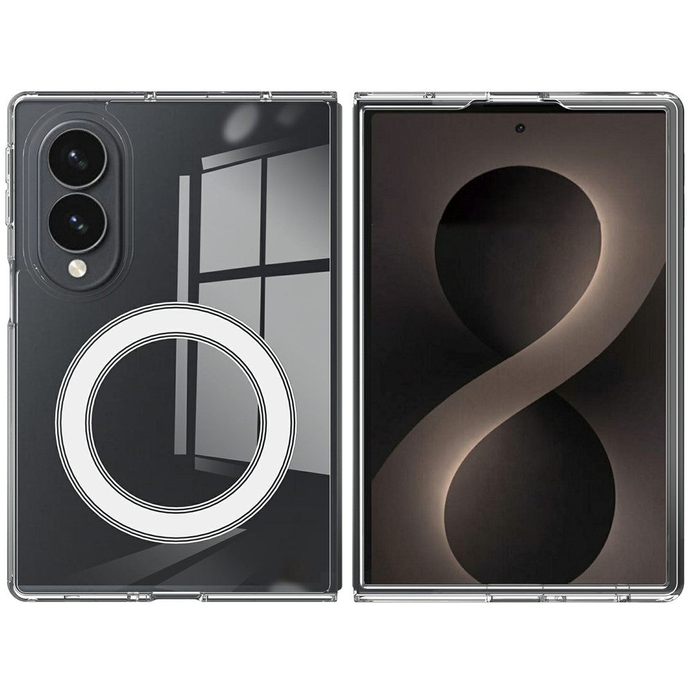Samsung Galaxy Z Fold8 – Magnetische transparente Handyhülle aus Acryl