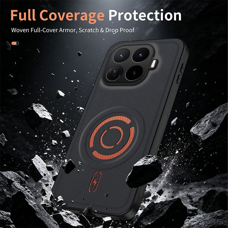 Xiaomi 17T – Magnetische Handyhülle aus PC und TPU, stoßfest
