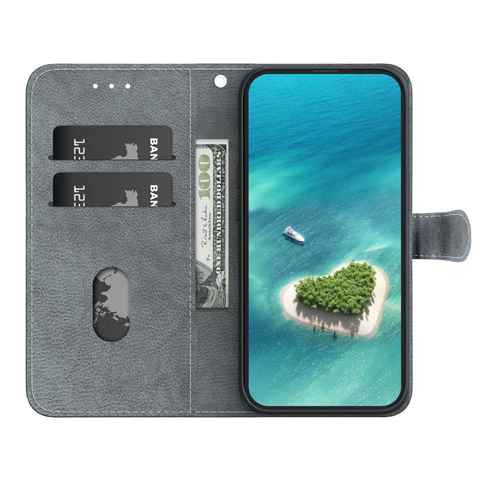 Xiaomi 17T Pro – Wallet-Handyhülle aus PU-Leder und TPU, mit Ständer, mit Handschlaufe, mit Motivdruck