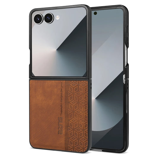 Galaxy Z Flip8 – Handyhülle aus PU-Leder und TPU