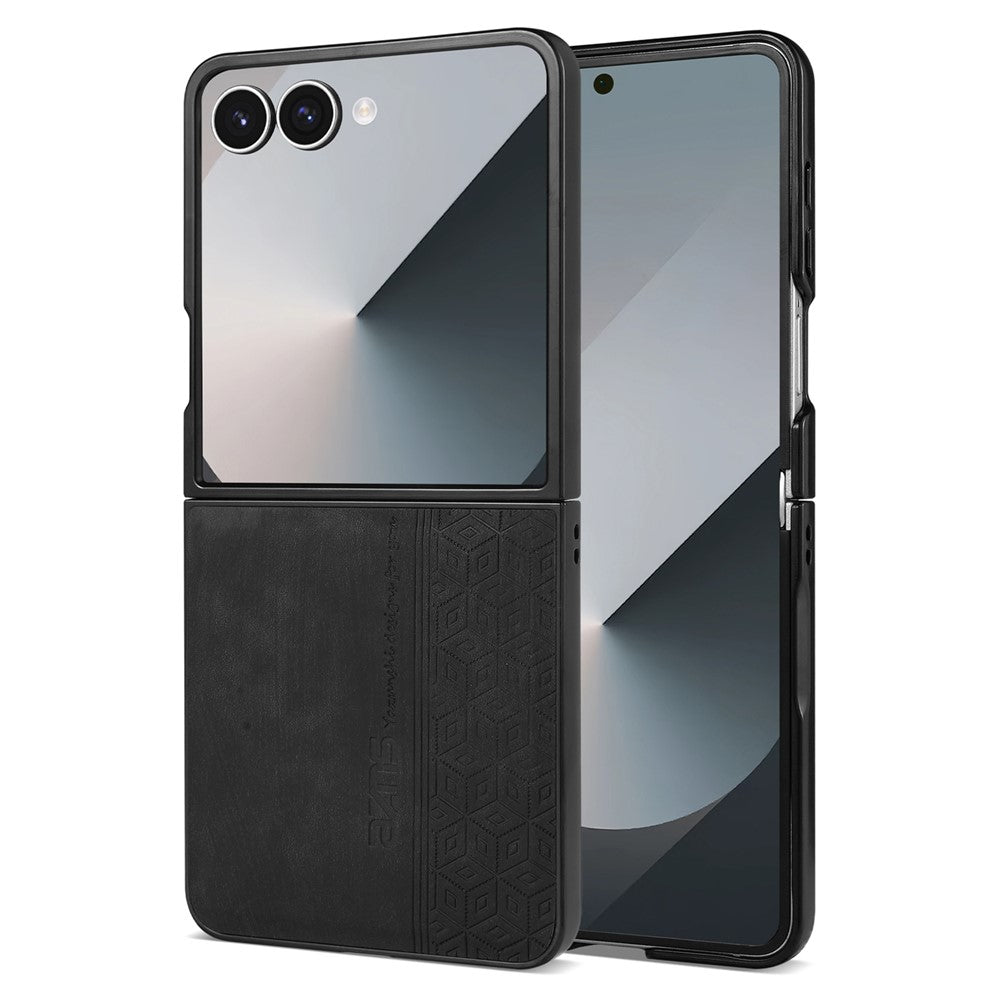 AZNS For Samsung Galaxy Z Flip8 Champion Edition Case PU Leather Covered TPU Phone Protective Cover