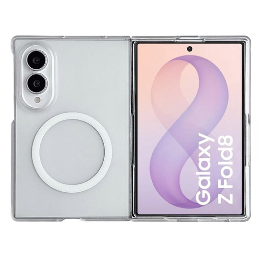 Galaxy Z Fold8 – Magnetische transparente Handyhülle aus PC und TPU, stoßfest