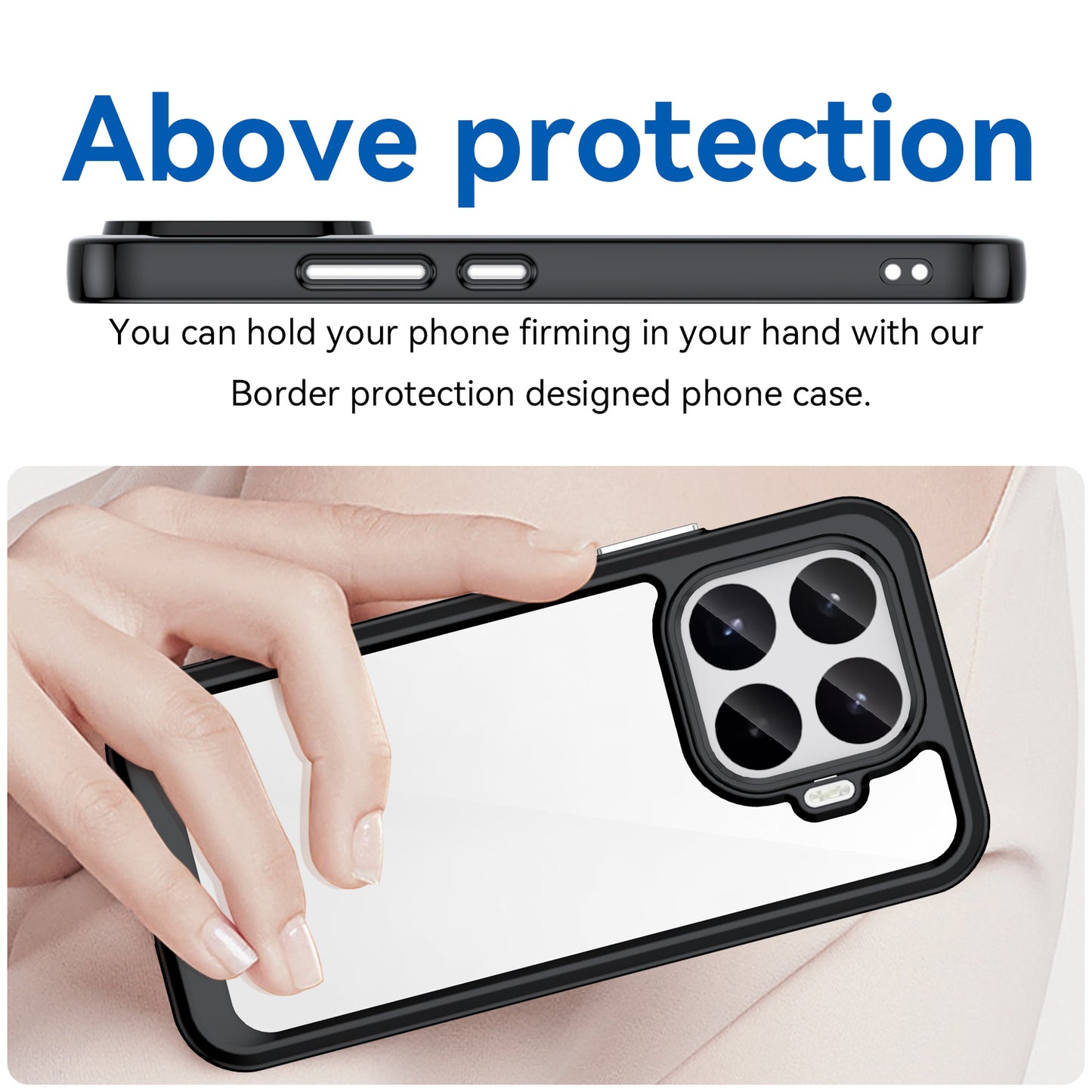 Xiaomi 17T Pro – Handyhülle aus Acryl, gehärtetem Glas und TPU, mit Displayschutz