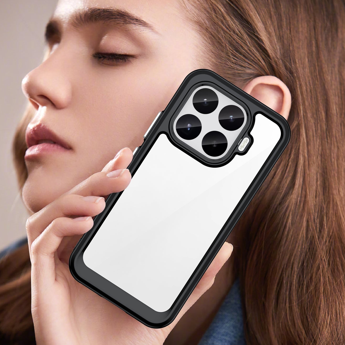 Xiaomi 17T Pro – Handyhülle aus Acryl, gehärtetem Glas und TPU, mit Displayschutz