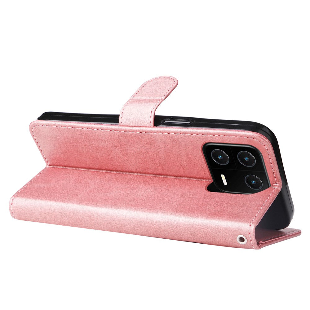 For Xiaomi 13 PU Leather Cases with Zipper Pocket Wallet Phone Cover Stand