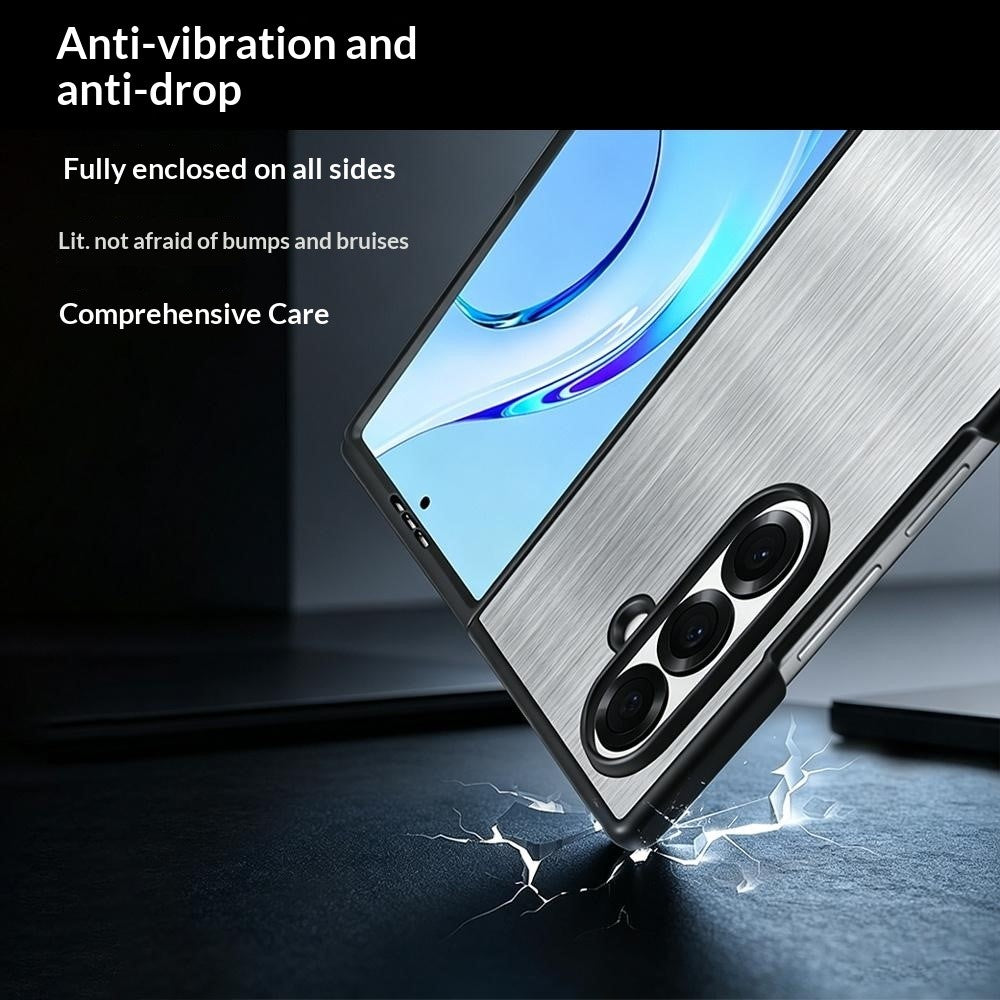 For Samsung Galaxy Z Fold8 Ultra Case Protective Stainless Steel + PC Phone Cover