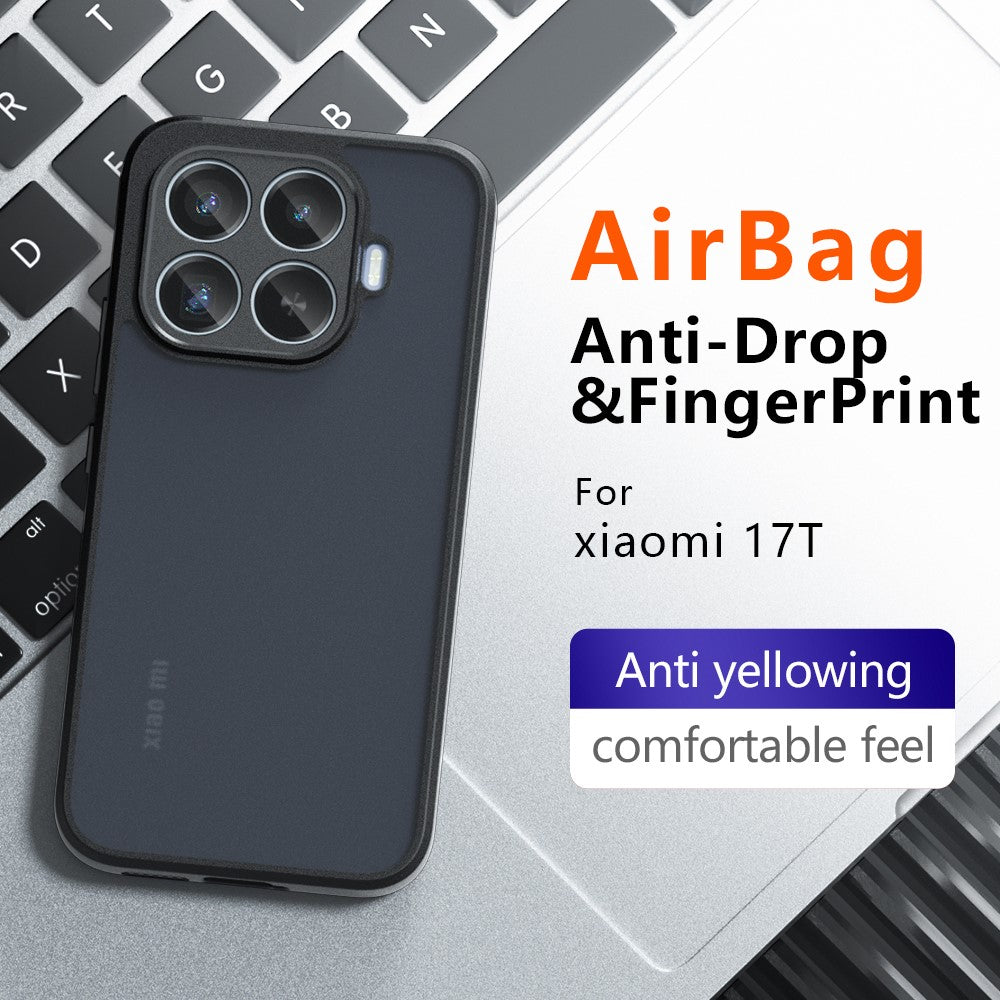 Xiaomi 17T – Handyhülle aus Kunststoff und TPU, mit Soft-Touch-Oberfläche