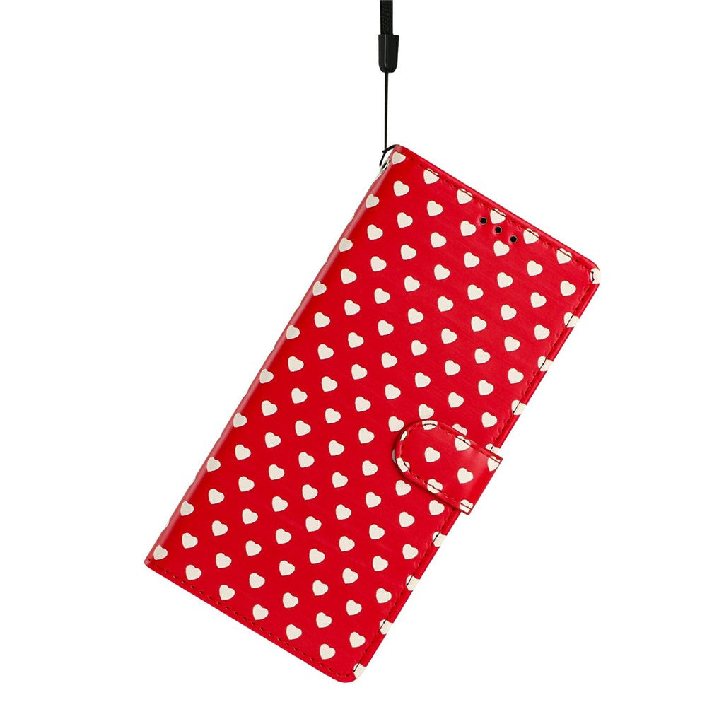 Xiaomi 17T Pro – Wallet-Handyhülle aus PU-Leder und TPU, mit Ständer, mit Handschlaufe, mit Motivdruck