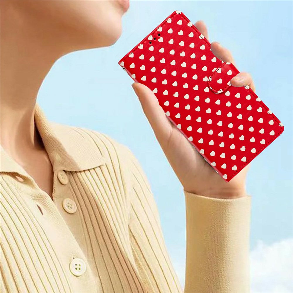 Xiaomi 17T Pro – Wallet-Handyhülle aus PU-Leder und TPU, mit Ständer, mit Handschlaufe, mit Motivdruck