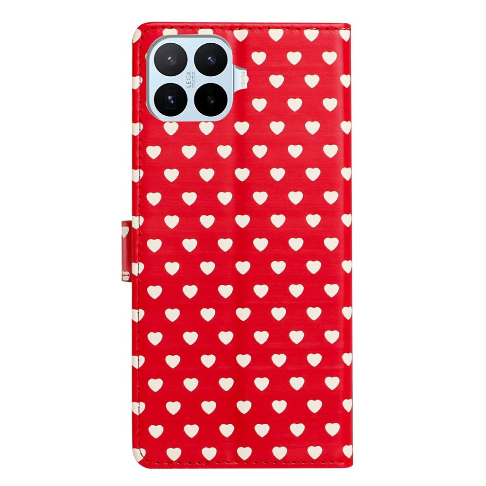 Xiaomi 17T Pro – Wallet-Handyhülle aus PU-Leder und TPU, mit Ständer, mit Handschlaufe, mit Motivdruck