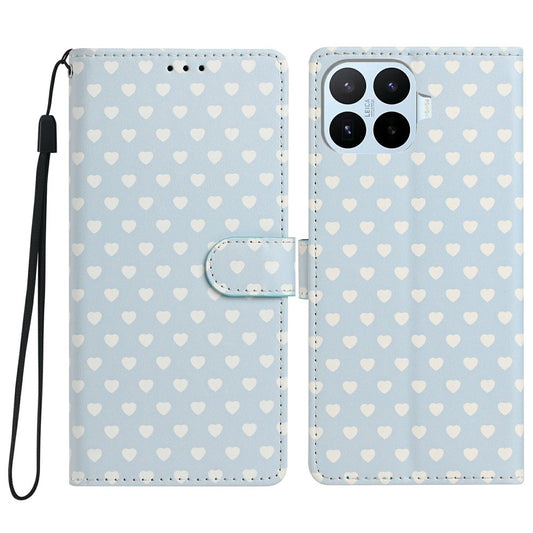 Xiaomi 17T Pro – Wallet-Handyhülle aus PU-Leder und TPU, mit Ständer, mit Handschlaufe, mit Motivdruck