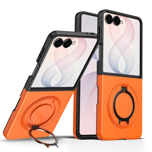 Galaxy Z Flip8 – Magnetische Handyhülle aus Kunststoff und TPU, mit Ständer