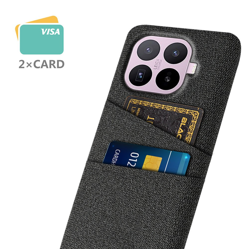 Xiaomi 17T – Handyhülle aus Cloth und Kunststoff, mit Kartenfach