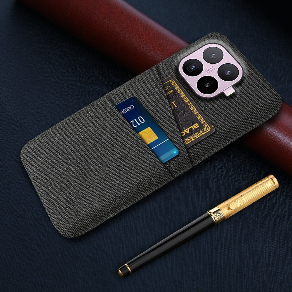 Xiaomi 17T – Handyhülle aus Cloth und Kunststoff, mit Kartenfach