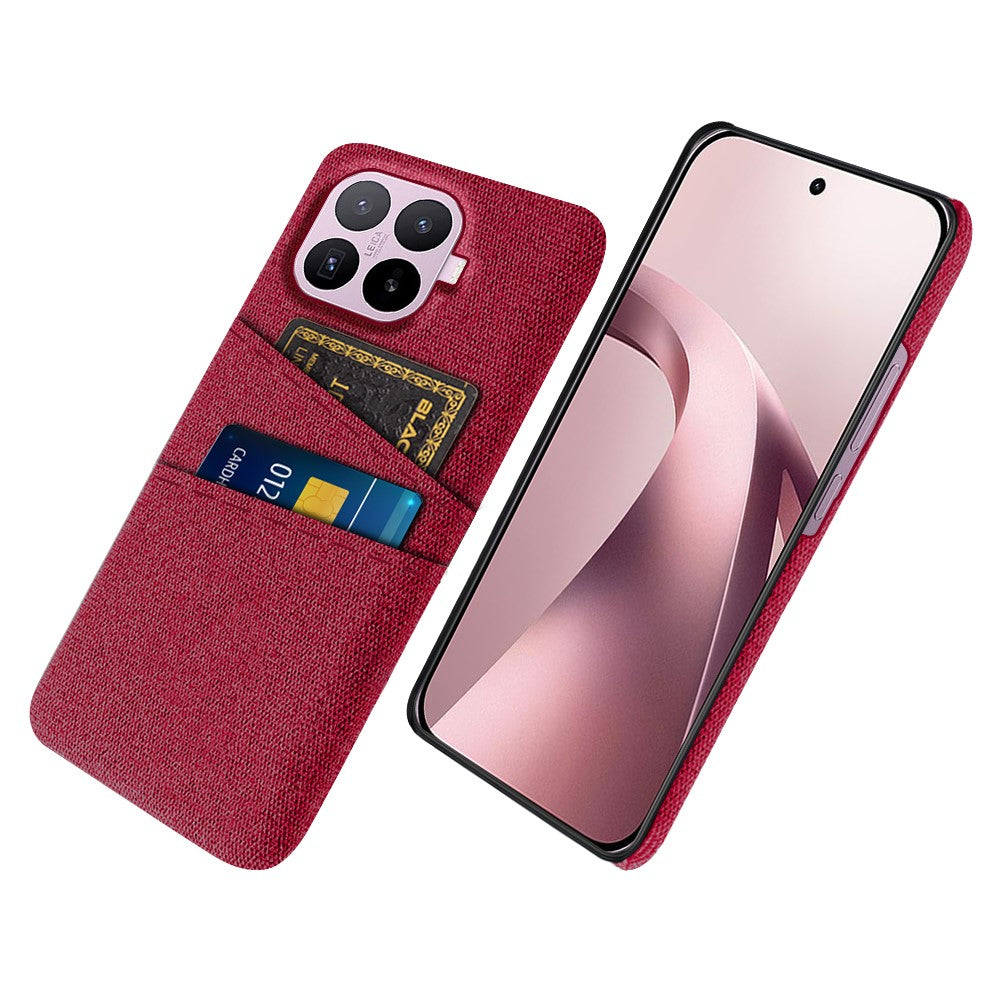 Xiaomi 17T – Handyhülle aus Cloth und Kunststoff, mit Kartenfach