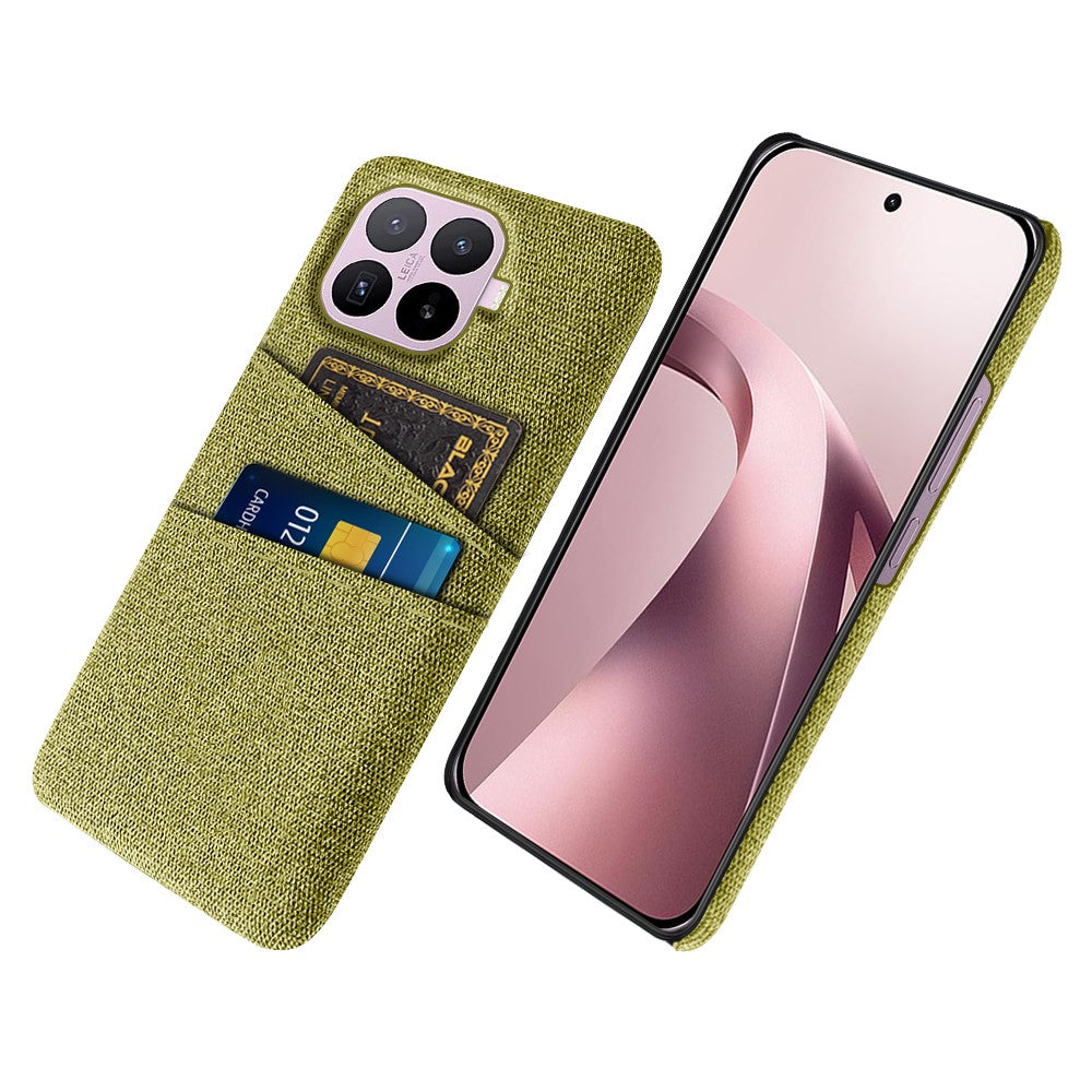 Xiaomi 17T – Handyhülle aus Cloth und Kunststoff, mit Kartenfach