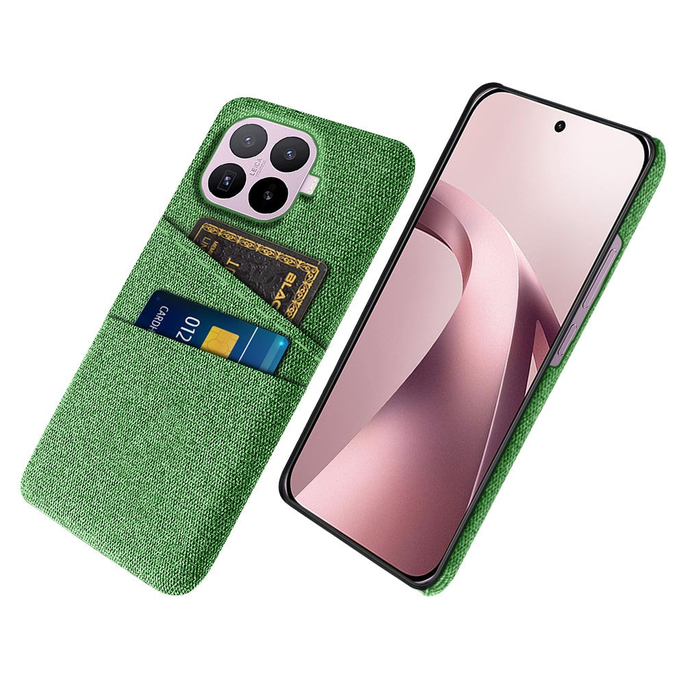 Xiaomi 17T – Handyhülle aus Cloth und Kunststoff, mit Kartenfach