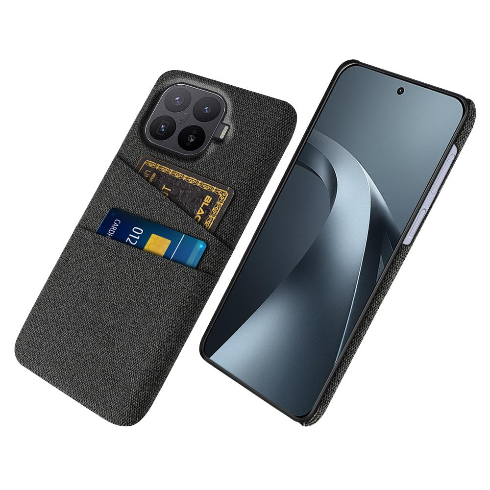 Xiaomi 17T Pro – Handyhülle aus Cloth und Kunststoff, mit Kartenfach