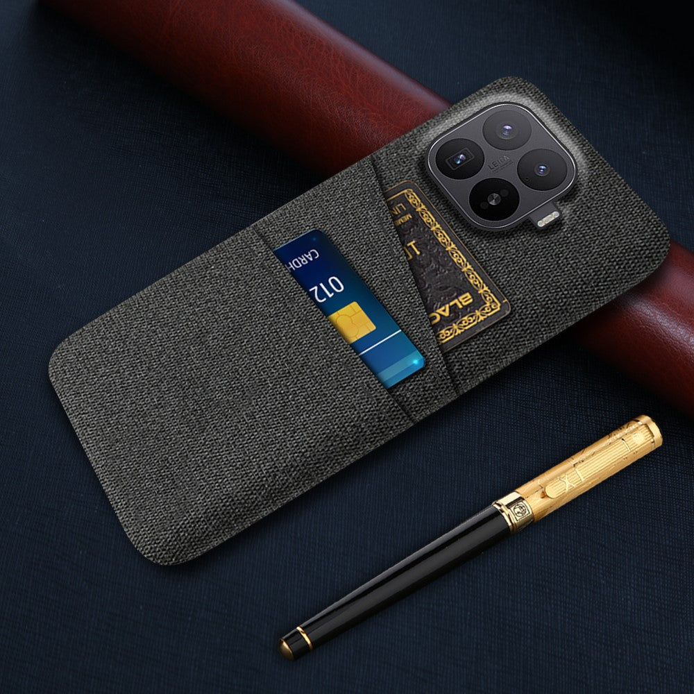 Xiaomi 17T Pro – Handyhülle aus Cloth und Kunststoff, mit Kartenfach