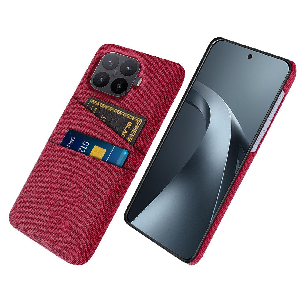 Xiaomi 17T Pro – Handyhülle aus Cloth und Kunststoff, mit Kartenfach