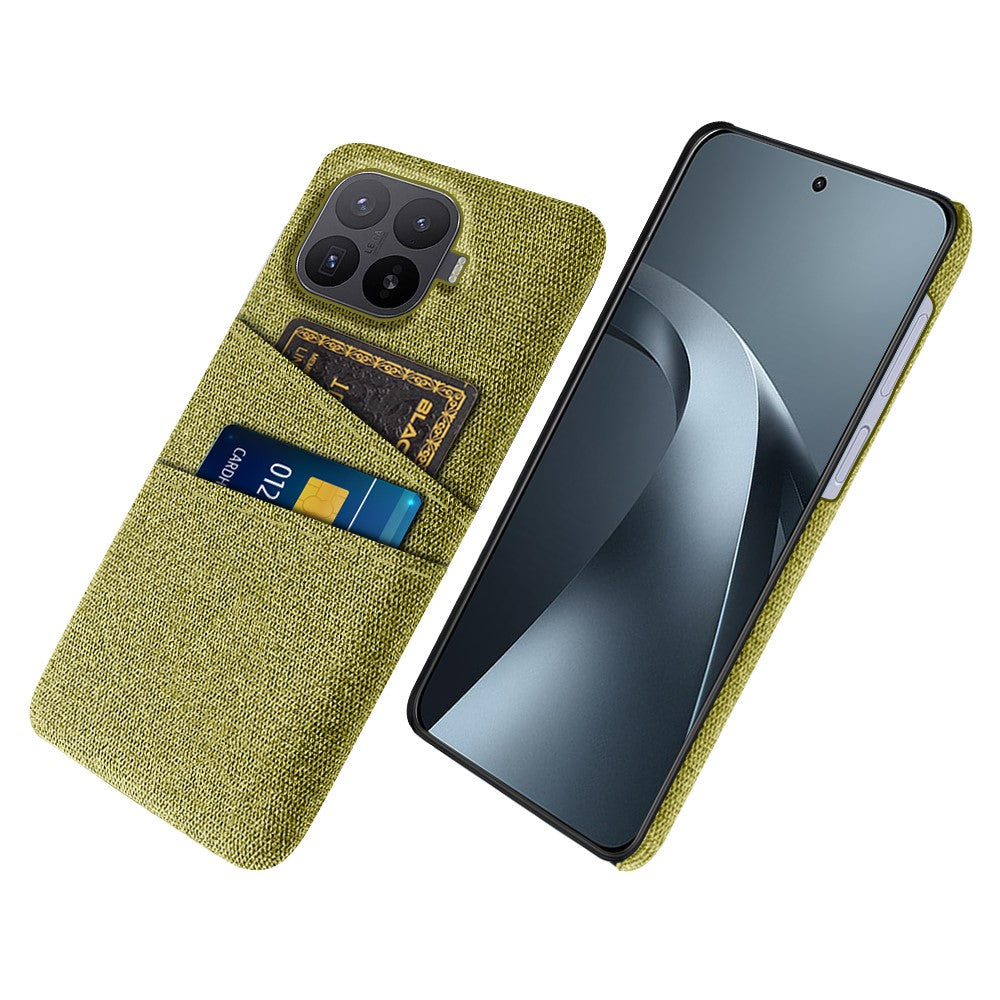 Xiaomi 17T Pro – Handyhülle aus Cloth und Kunststoff, mit Kartenfach