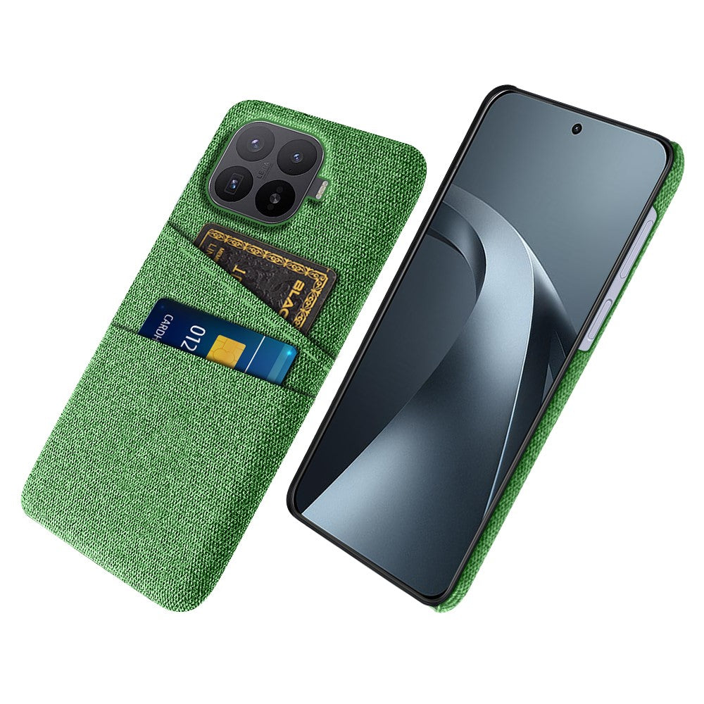 Xiaomi 17T Pro – Handyhülle aus Cloth und Kunststoff, mit Kartenfach