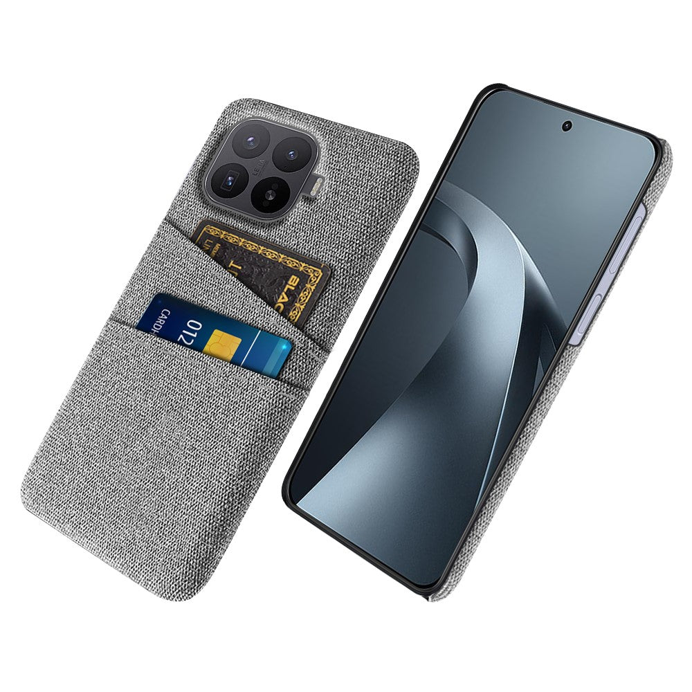 Xiaomi 17T Pro – Handyhülle aus Cloth und Kunststoff, mit Kartenfach