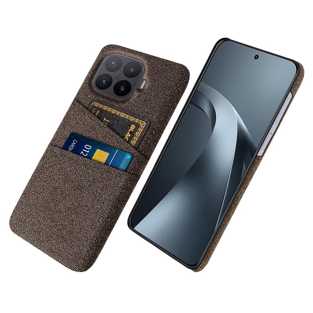 Xiaomi 17T Pro – Handyhülle aus Cloth und Kunststoff, mit Kartenfach