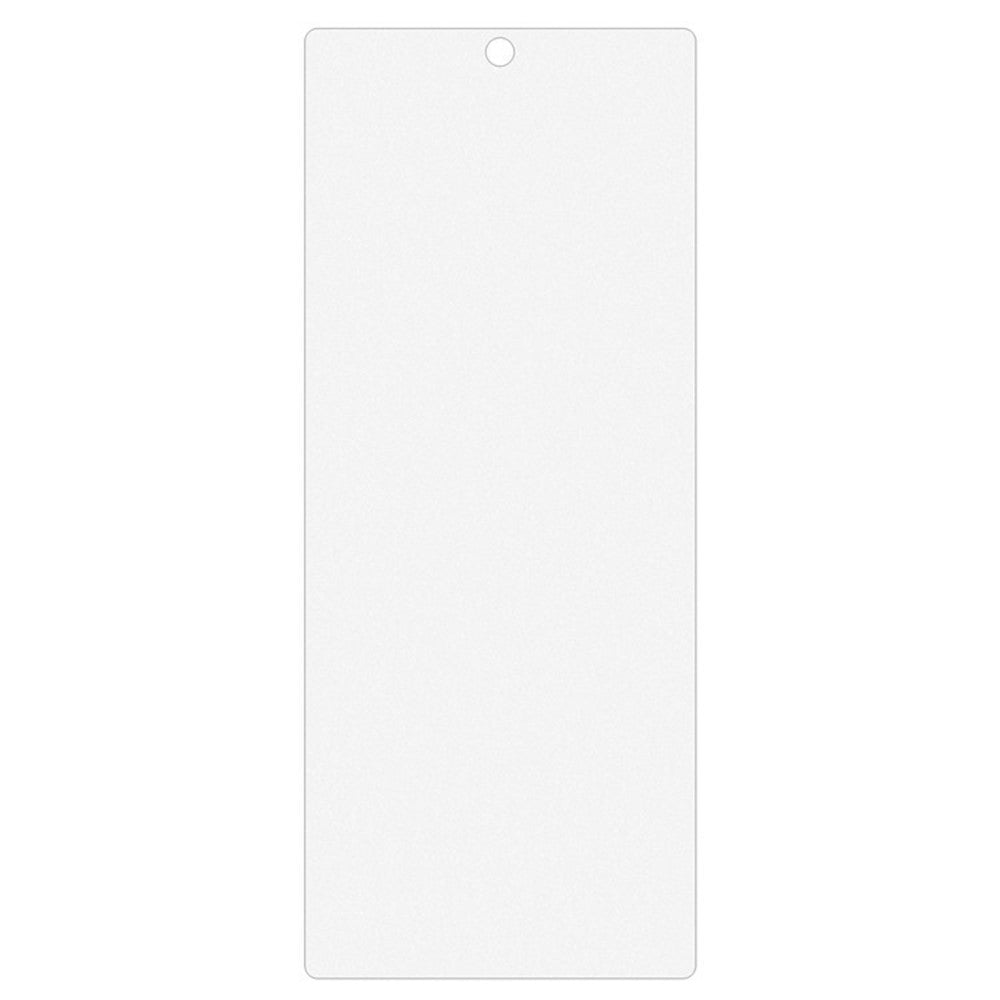 Samsung Galaxy Z Flip7 5G – Magnetische transparente Handyhülle aus PC, PET, gehärtetem Glas und TPU, mit Displayschutz, mit Soft-Touch-Oberfläche