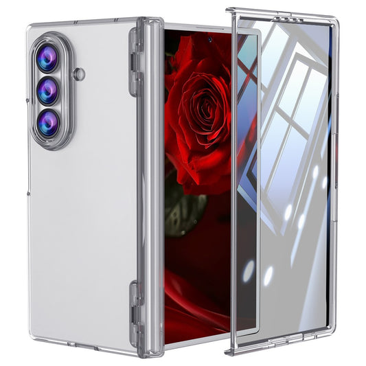 Galaxy Z Fold8 Ultra – Handyhülle aus PC, gehärtetem Glas und TPU, mit Scharnierschutz, mit Displayschutz