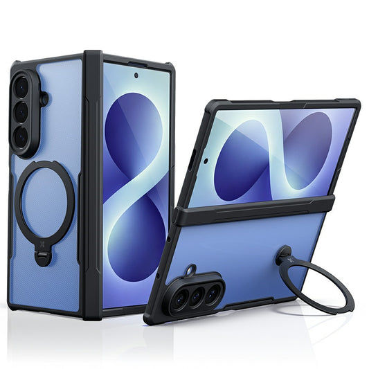 Galaxy Z Fold8 – Magnetische Handyhülle aus PC und TPU, mit Ständer, stoßfest