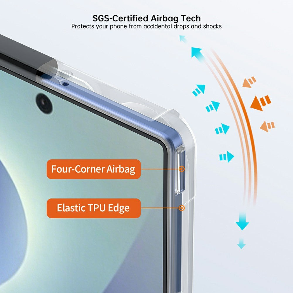 For Samsung Galaxy Z Fold8 Ultra Magnetic Case TPU + PC Folding Hinge Shockproof Phone Cover