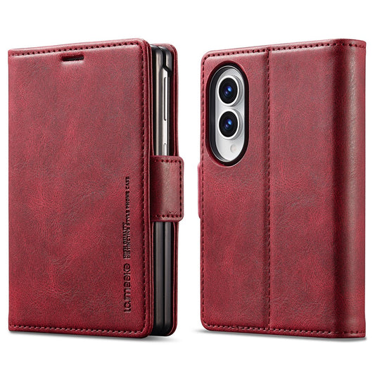Galaxy Z Fold8 – Wallet-Handyhülle aus Kunststoff und PU-Leder, mit Ständer, mit Kartenfach, mit RFID-Schutz