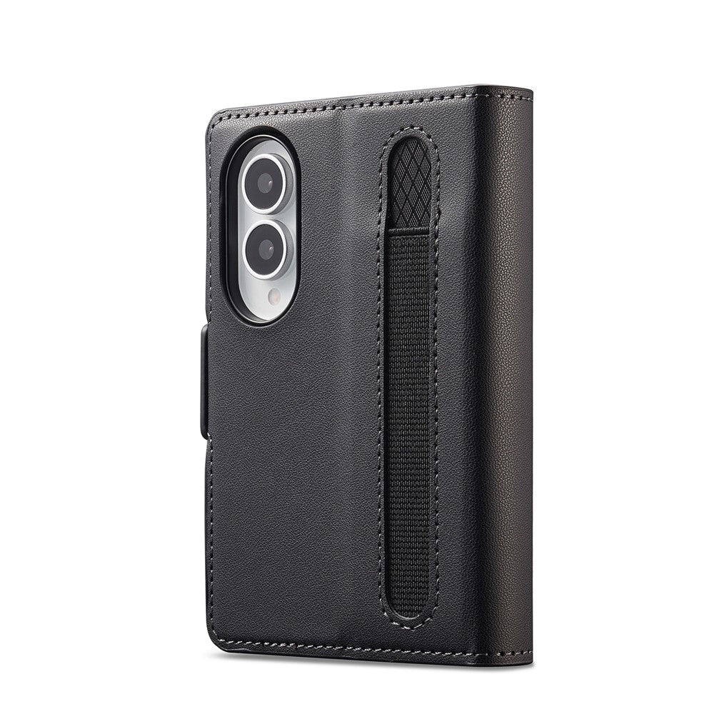 LC.IMEEKE L1 Series for Samsung Galaxy Z Fold8 Case PU Leather Wallet Stand Protective Phone Cover