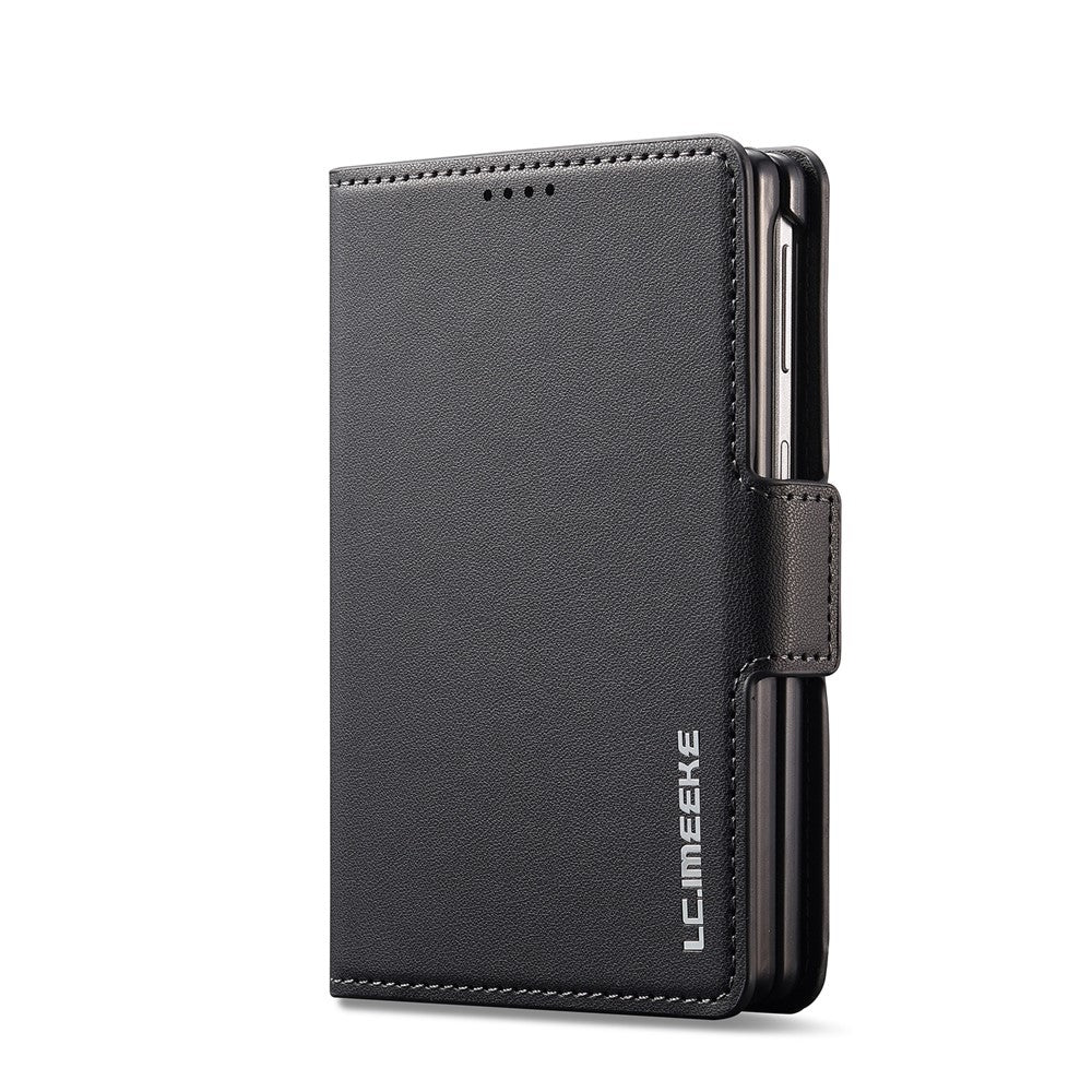 LC.IMEEKE L1 Series for Samsung Galaxy Z Fold8 Case PU Leather Wallet Stand Protective Phone Cover