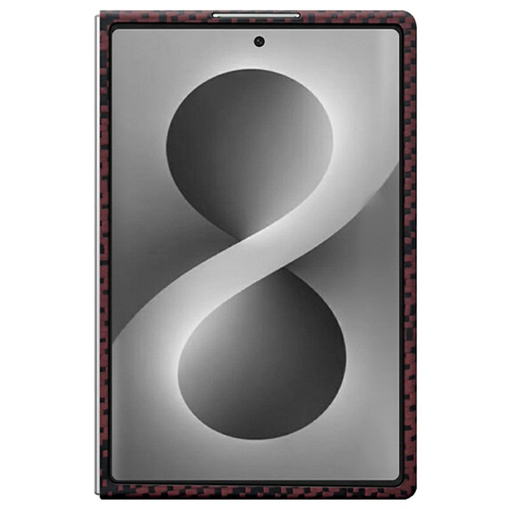 For Samsung Galaxy Z Fold8 Magnetic Case Camouflage Pattern Aramid Fiber Phone Cover with Metal Lens Frame  /  Front Frame