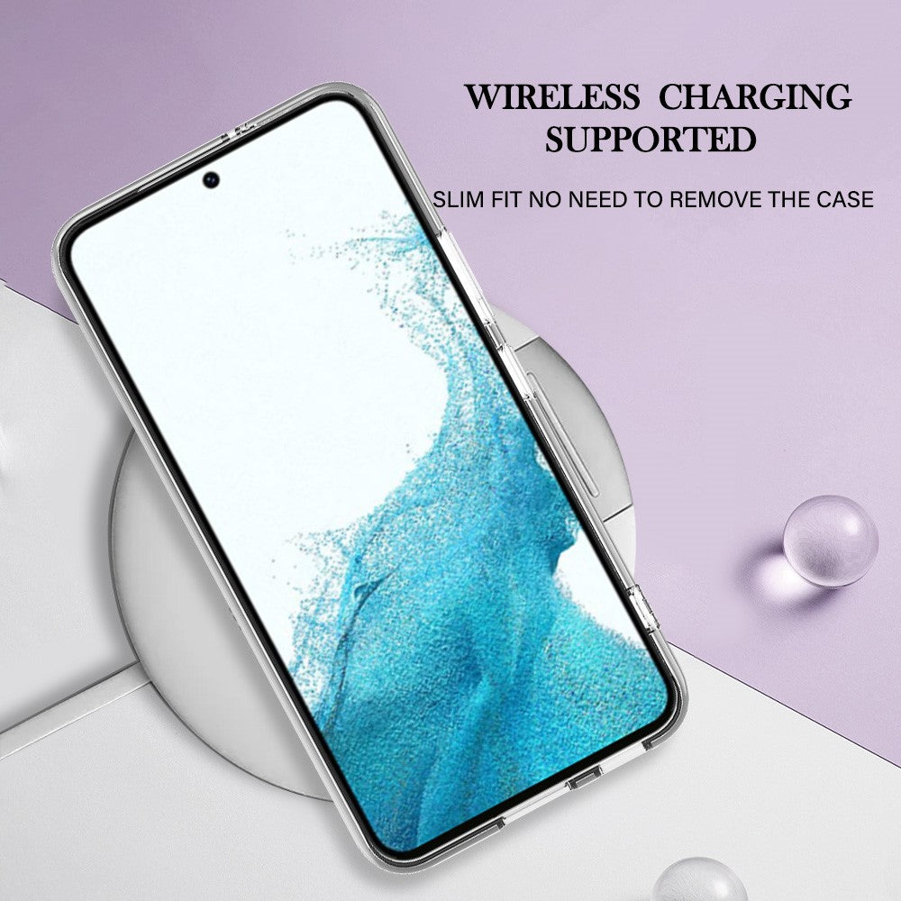 Galaxy S23 Schutzhülle – Mit Marmormuster 2,0 mm Galvanik-Rückseite